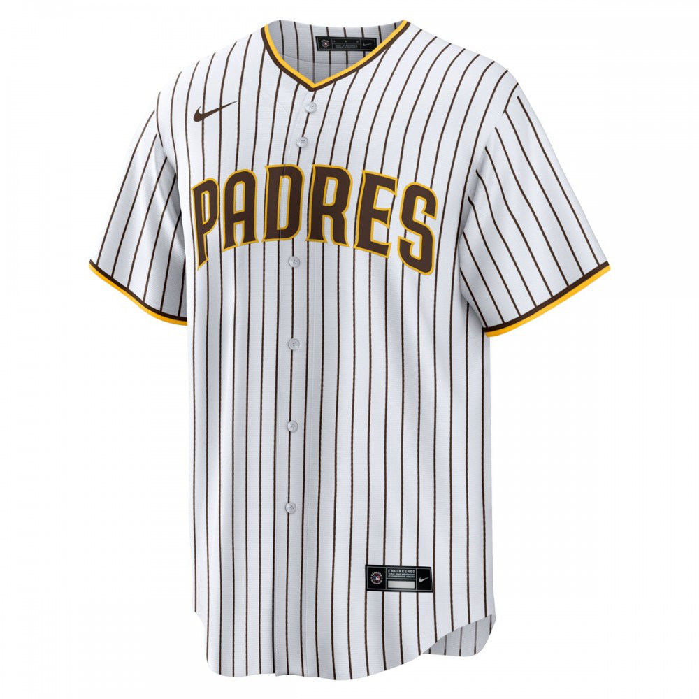 San Diego Padres Home Replica Team Jersey - White-Pro Kit Vault | Brand New 26/27 Sports Jerseys